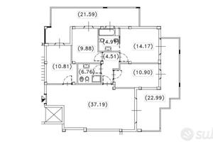 Quadrivano signorile panoramico
