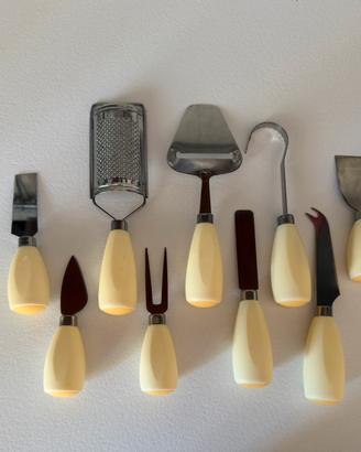 Set per formaggio in acciaio