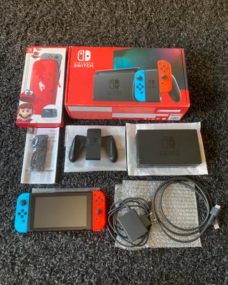 Console Nintendo Switch Blu/Rosso & Accessori