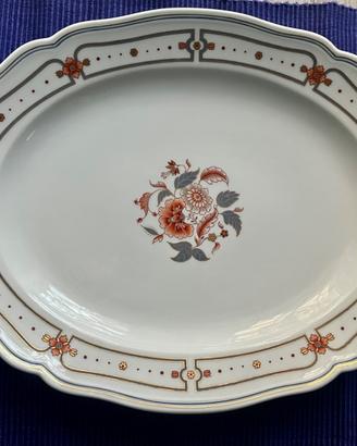 Piatto portata ovale Ginori Pittoria "Taormina"