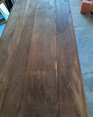 tavolo antico in legno di noce