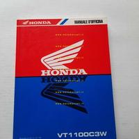 HONDA VT 1100 C 1998 manuale officina ITALIANO mot
