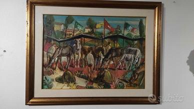 Quadro pittore OLINI