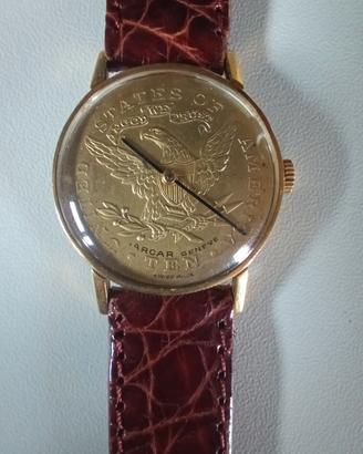 Raro Sarcar in oro quadrante Ten Dollars Eagle 