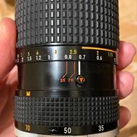 Nikon zoom 35-70 mm obiettivo