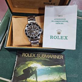 ROLEX SUBMARINER REFERENZA 16610 FULL SET