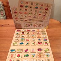 'Trova La Coppia' Fatto in legno  Gioco Di Memoria