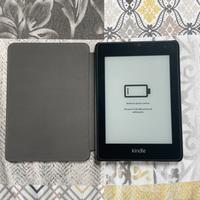 KINDLE PAPERWHITE NERO CON CUSTODIA 10 generazione