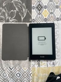 KINDLE PAPERWHITE NERO CON CUSTODIA 10 generazione