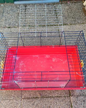 Gabbia per coniglio o porcellino d'india 