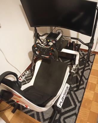 sim racing postazione completa 
