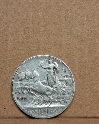 1 Lira 1913 Mb/bb