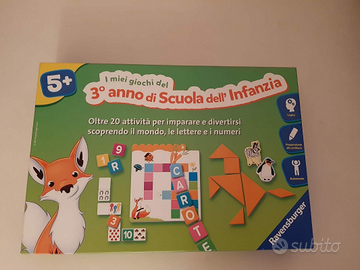 Ravensburger kit 3 anno scuola infanzia nuovo