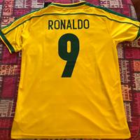 Maglia da calcio Ronaldo il fenomeno Brasile 1998