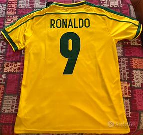 Maglia da calcio Ronaldo il fenomeno Brasile 1998