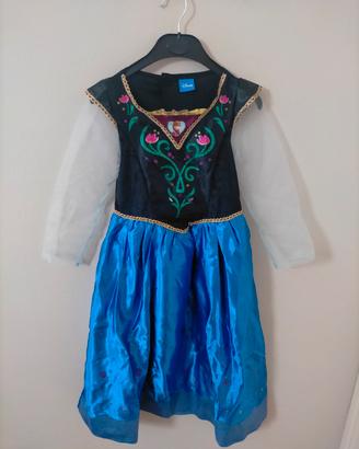 vestito carnevale "Anna Frozen"  7-8 anni