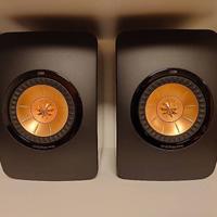 Casse KEF LS 50 nere