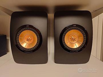 Casse KEF LS 50 nere