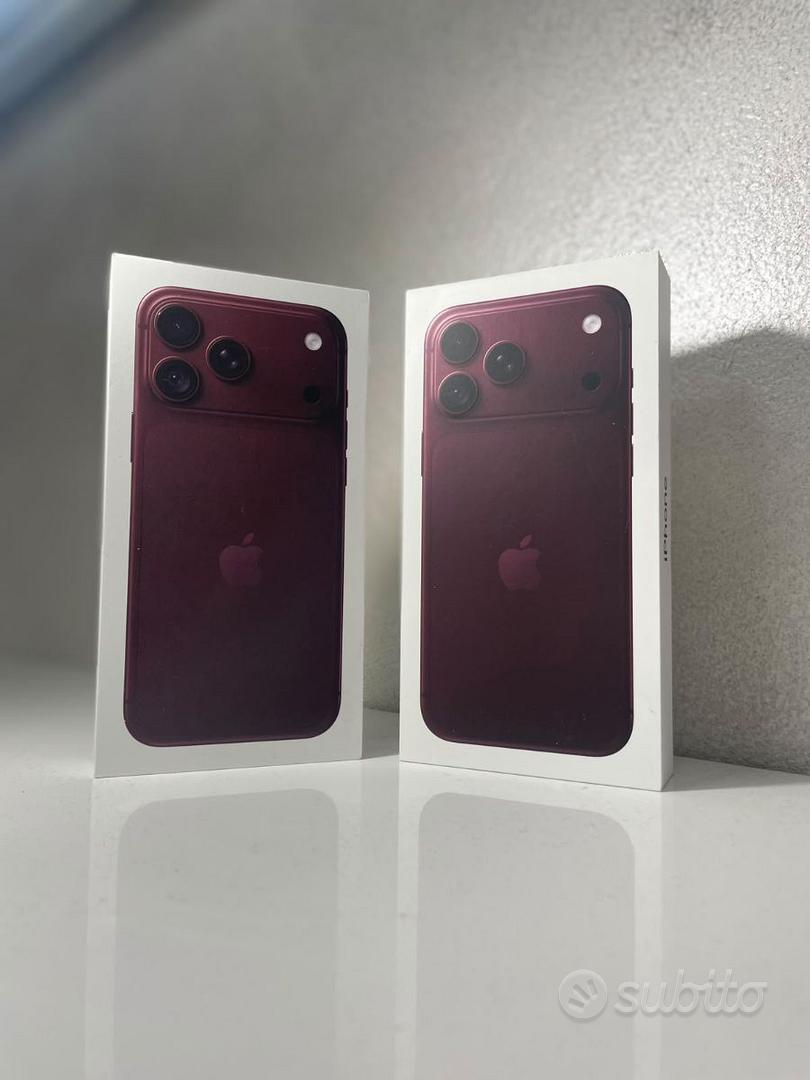 Subito - MONDO MODERNO ELETTRONICA - iPhone 18 Pro Max 256GB borgogna ...
