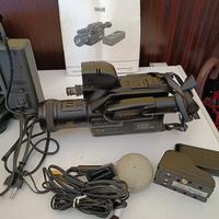 Video camera CR - 4500 con accessori