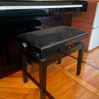 Panca pianoforte regolabile