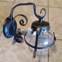 Lampioncino ferro battuto