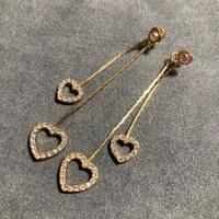 Orecchini cuore - bigiotteria