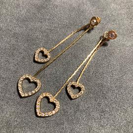 Orecchini cuore - bigiotteria