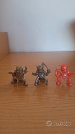 Lotto 3 Ninja Kombattini GIG anni 80 Vintage