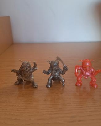 Lotto 3 Ninja Kombattini GIG anni 80 Vintage