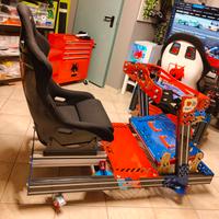 telaio SIM racing simulatore di guida professional