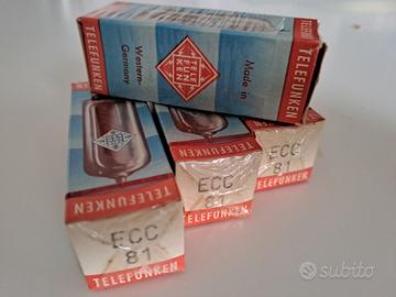 Valvole ECC81 Telefunken