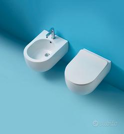 Bidet sospeso Flo, elemento di design contemporane