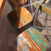 sedie legno massello 