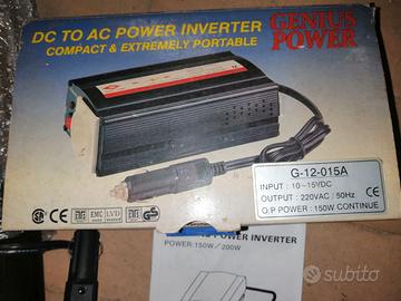 Inverter da 12V 150W continui nuovo.