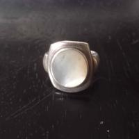 Anello argento 925 madreperla 