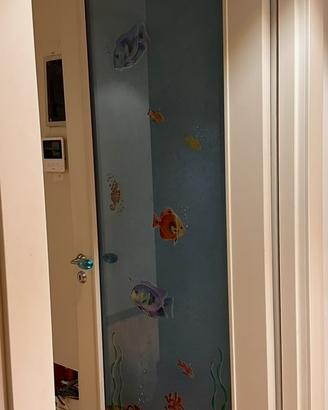 Vetro decorativo porta