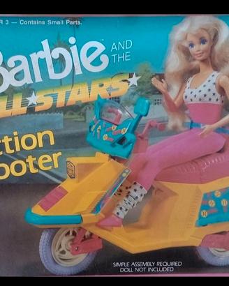 Barbie Scooter Action 1989- nuovo vintage