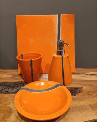 Set Accessori Bagno, nuovo, in ceramica