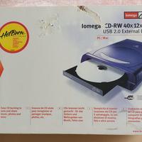 masterizzatore Iomega cd/rw 40-12-48 nuovo. 