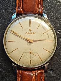 Orologio OLMA Incabloc Nivaflex Mainspring Vintage