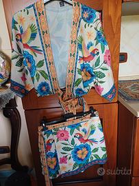  completo pantaloncino e maglia  taglia  l 