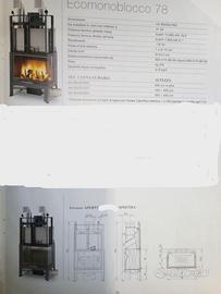 ECOMONOBLOCCO 78 SX PALAZZETTI USATO