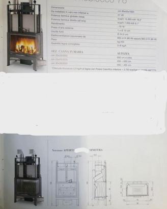 ECOMONOBLOCCO 78 SX PALAZZETTI USATO