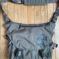 Borsa tracolla timberlamd militare 35 x 30  cm