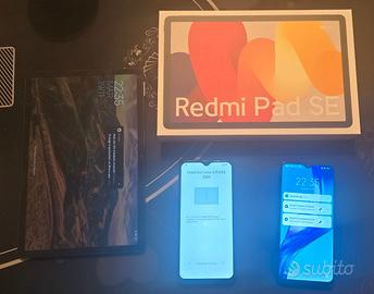 Bundle:2 Redmi Note 9T + Redmi Pad SE

