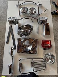 Gruppo luci - fari ausiliari completo con schiena