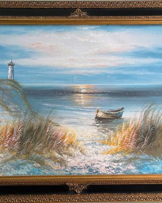 Quadro dipinto a mano olio su tela