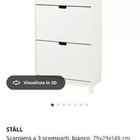 Scarpiera ikea