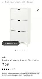 Scarpiera ikea